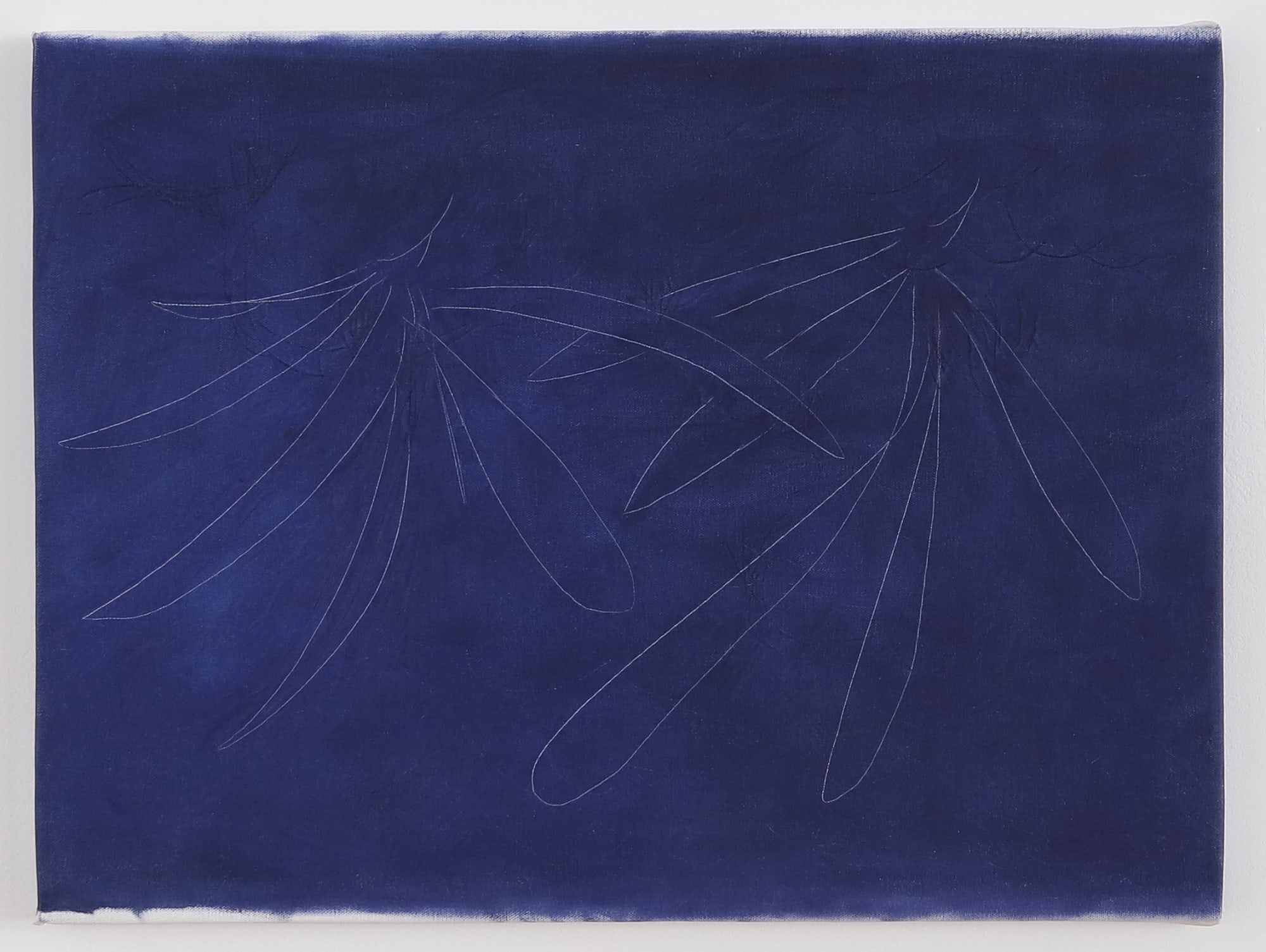 Tom Blake, leaves in the stream, 2025