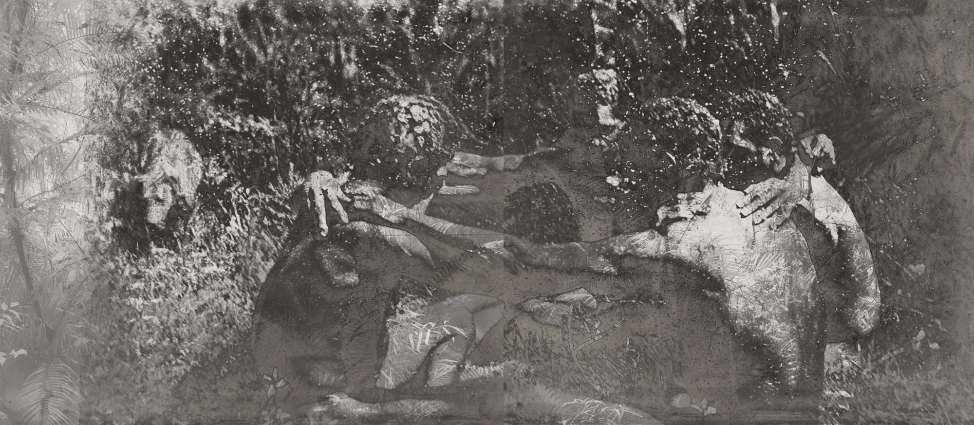 Danie Mellor, Again forever, 2022