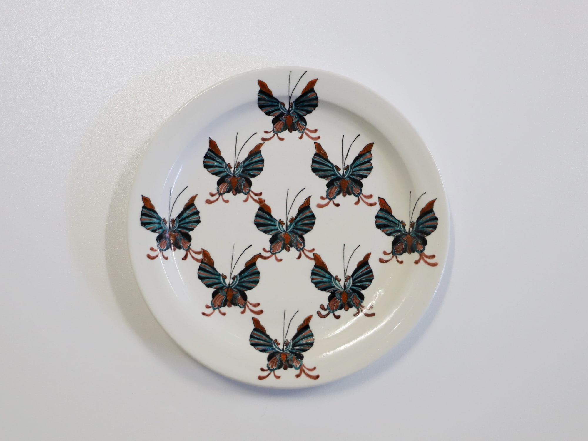 Casey Chen, Butterfly plate, 2021