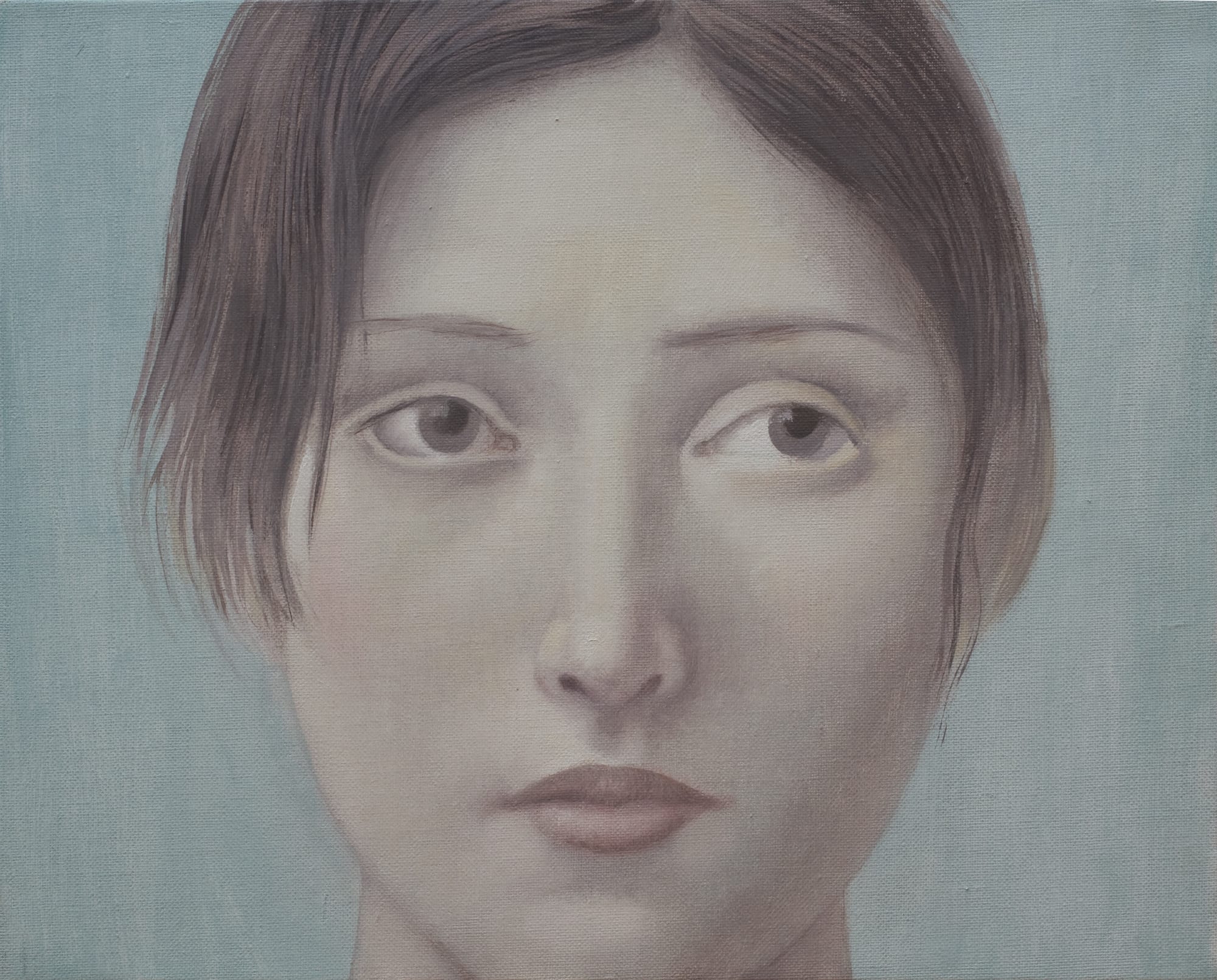 Alberto Galvez, cabeza de mujer