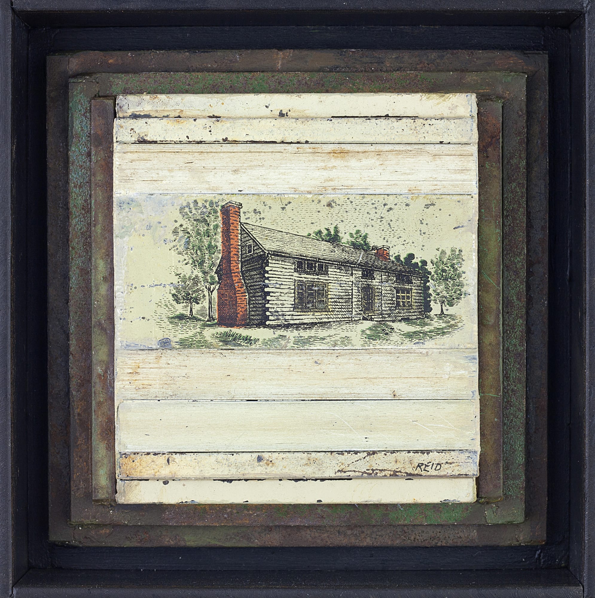 Randall Reid, Living in a Log Cabin