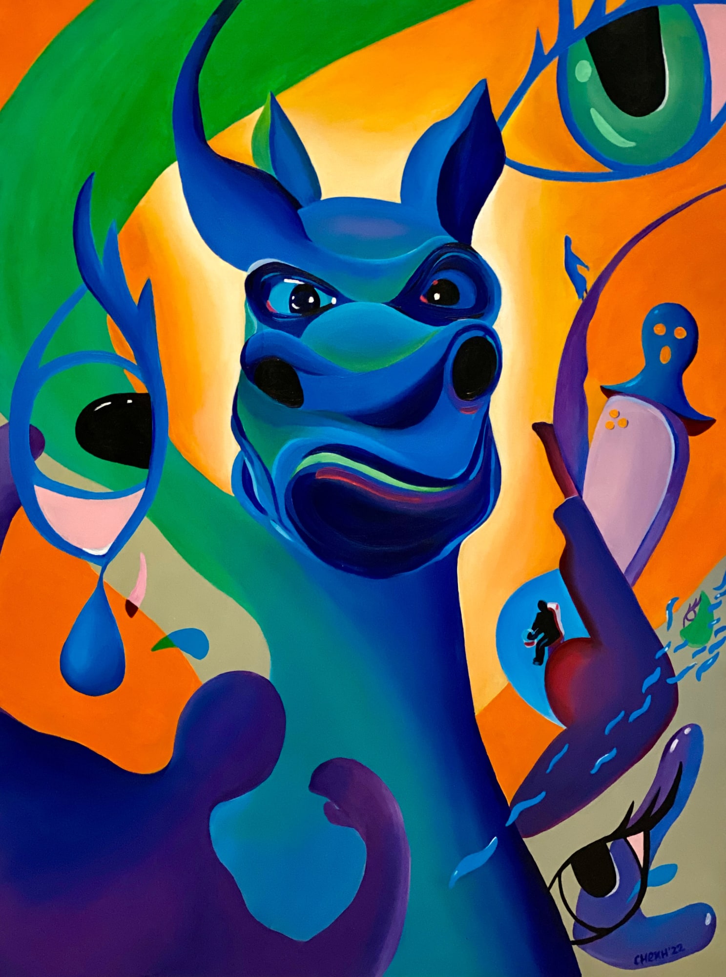 Anna Chekh, Hold Your Horses, 2022