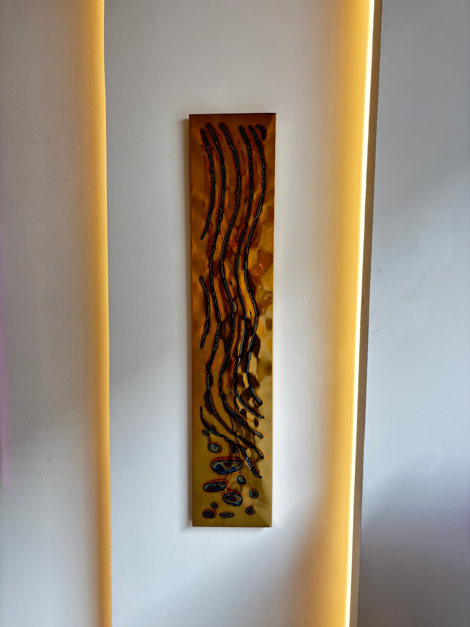 Hussain Jamil, Gilded Scorch-2, 2025