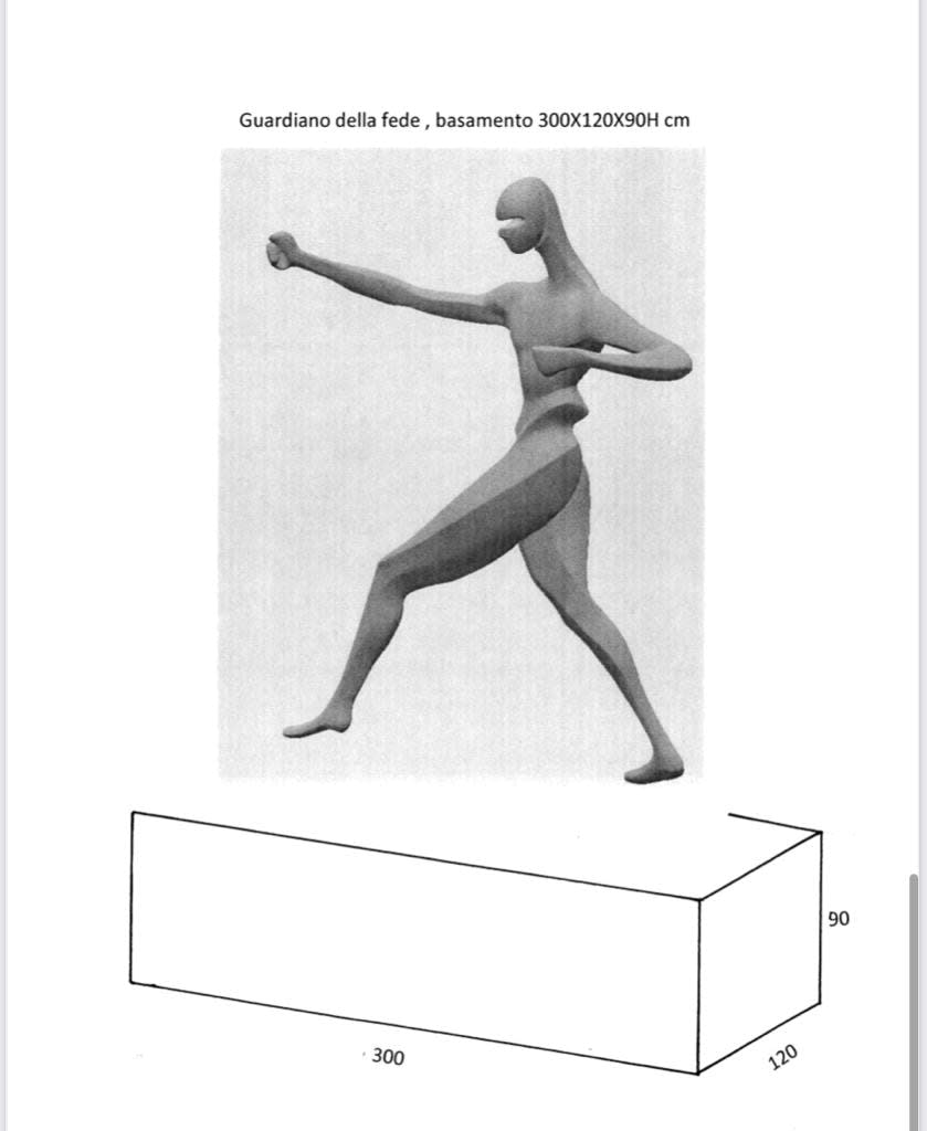 Antonio Signorini, Guardiano Della Fede / Monumentale, 2022