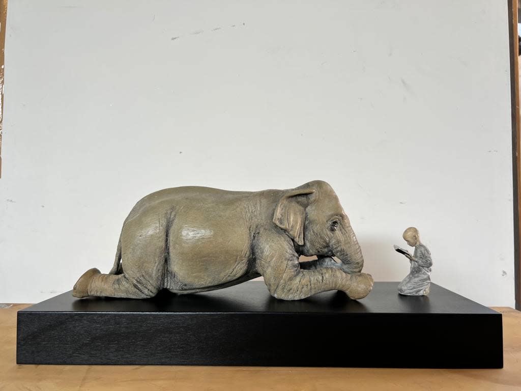 Stefano Bombardieri, Omaggio a Colbert (Piccolo), 2022