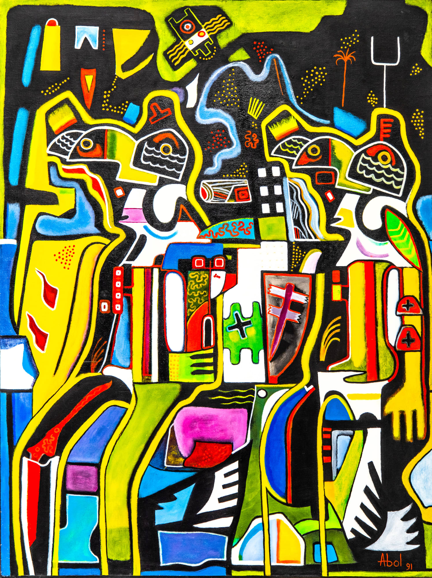 Abol Atighetchi, Aminiboine Sioux, 1991