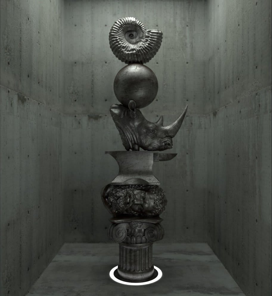 Stefano Bombardieri, Totem, 2022