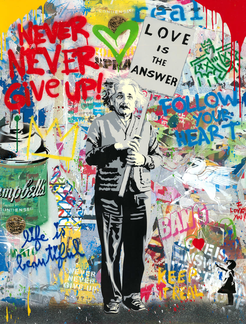 Mr. Brainwash, Einstein, 2023