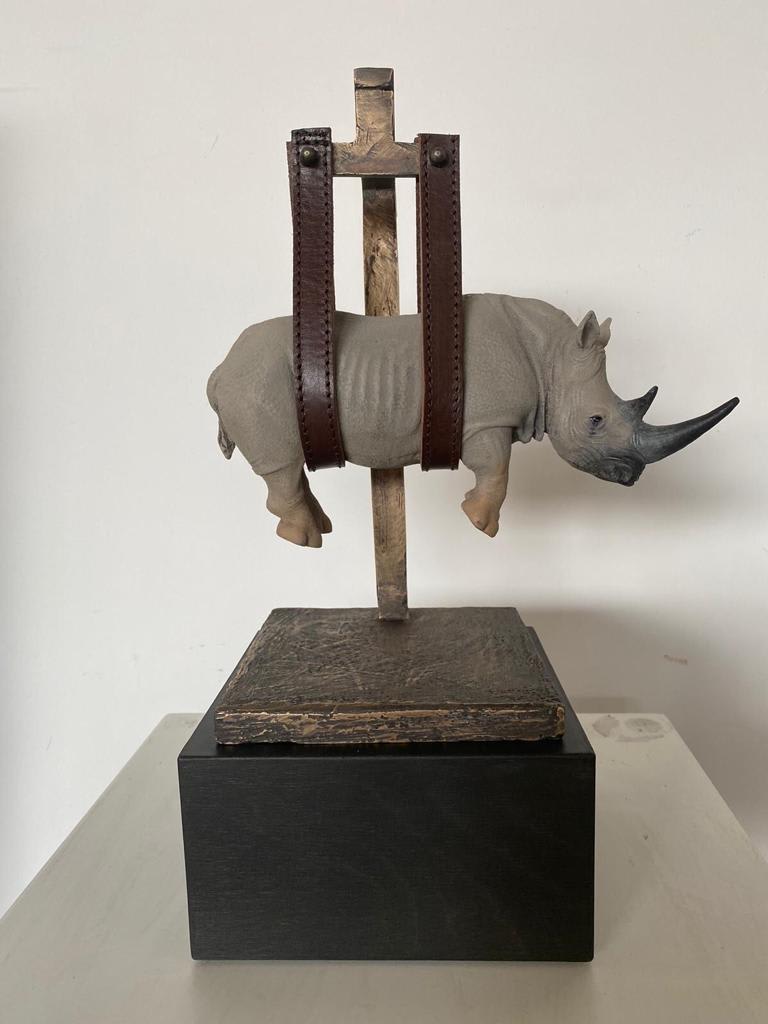 Stefano Bombardieri, Il Peso del Tempo Sospeso / Rino mini, 2020