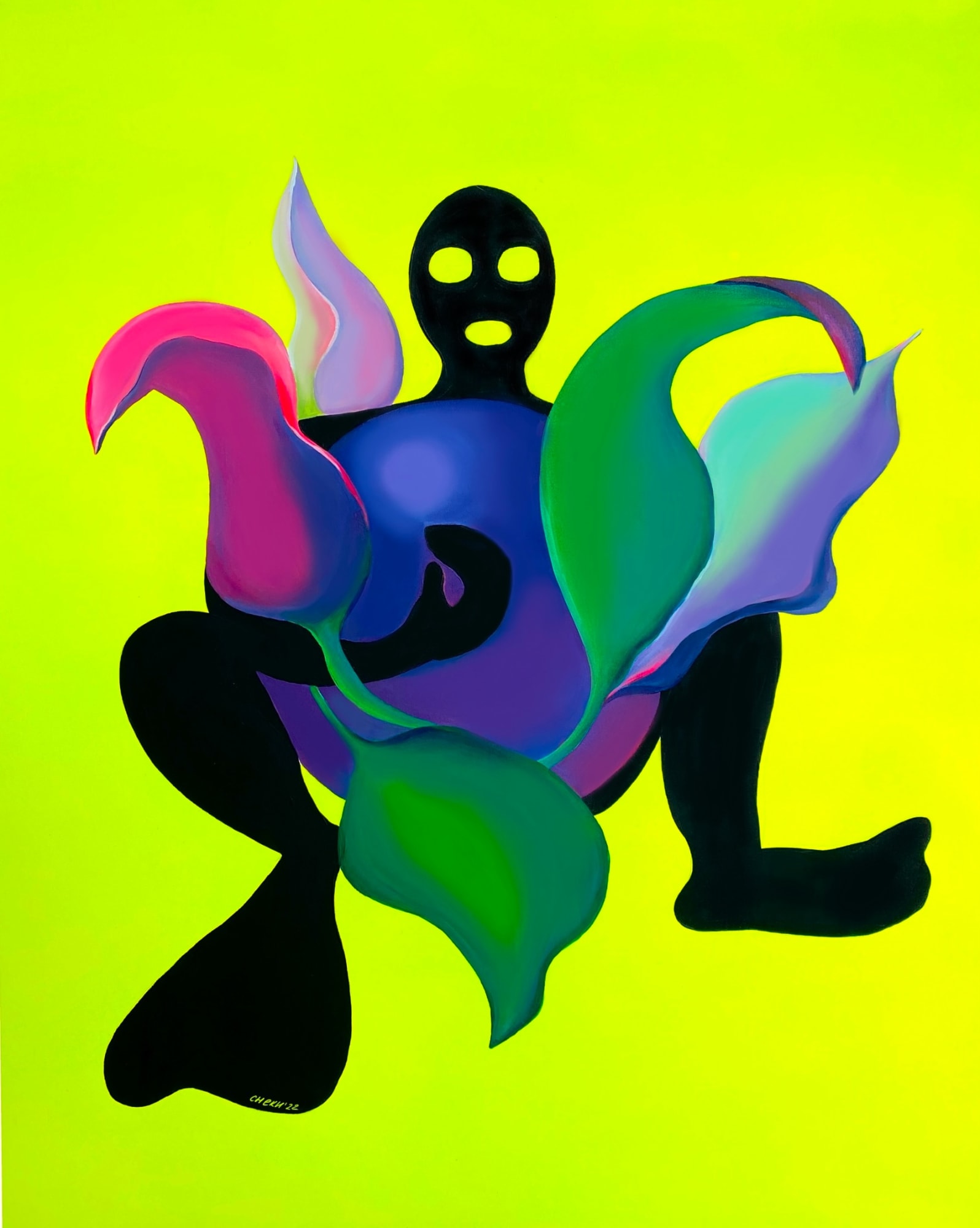 Anna Chekh, Save My World Black Man, 2022