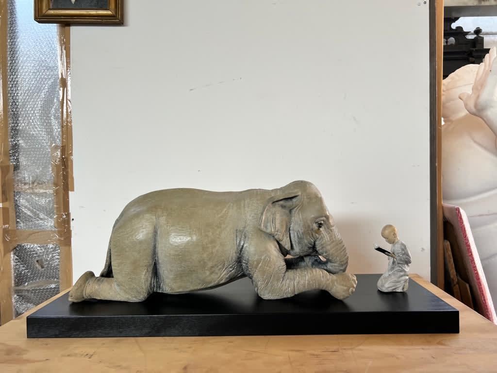 Stefano Bombardieri, Omaggio a Colbert (Medio), 2022