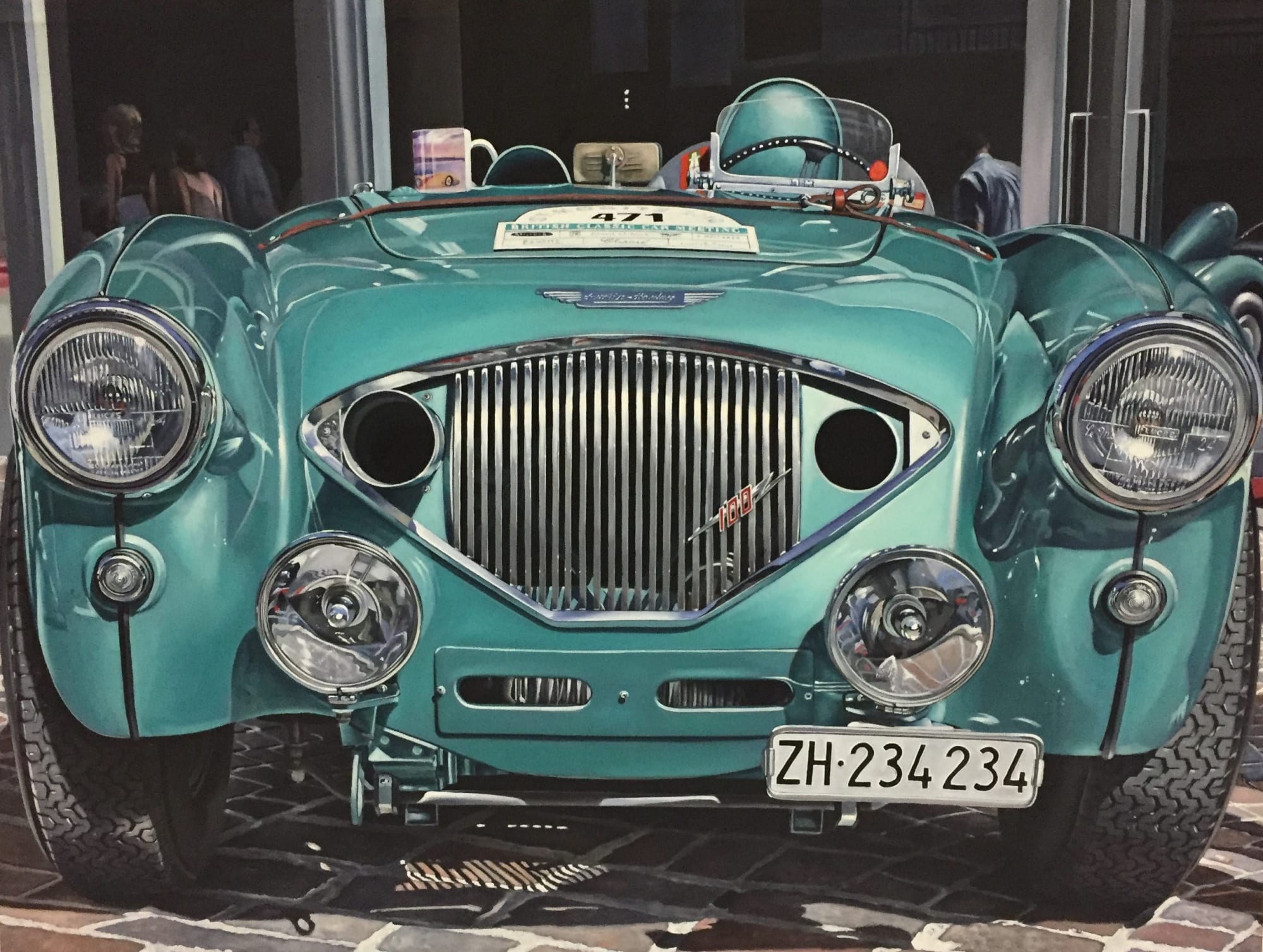 Enrico Ghinato, Austin Healey 100 Sebring , 2015