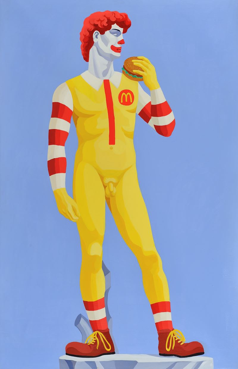 Giuseppe Veneziano, La Cosa Più Bella di Firenze è MC Donald's, 2010