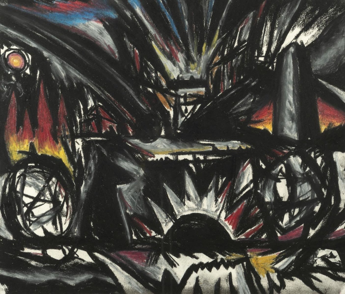 Peter Booth, Untitled, 34 x 40 cm