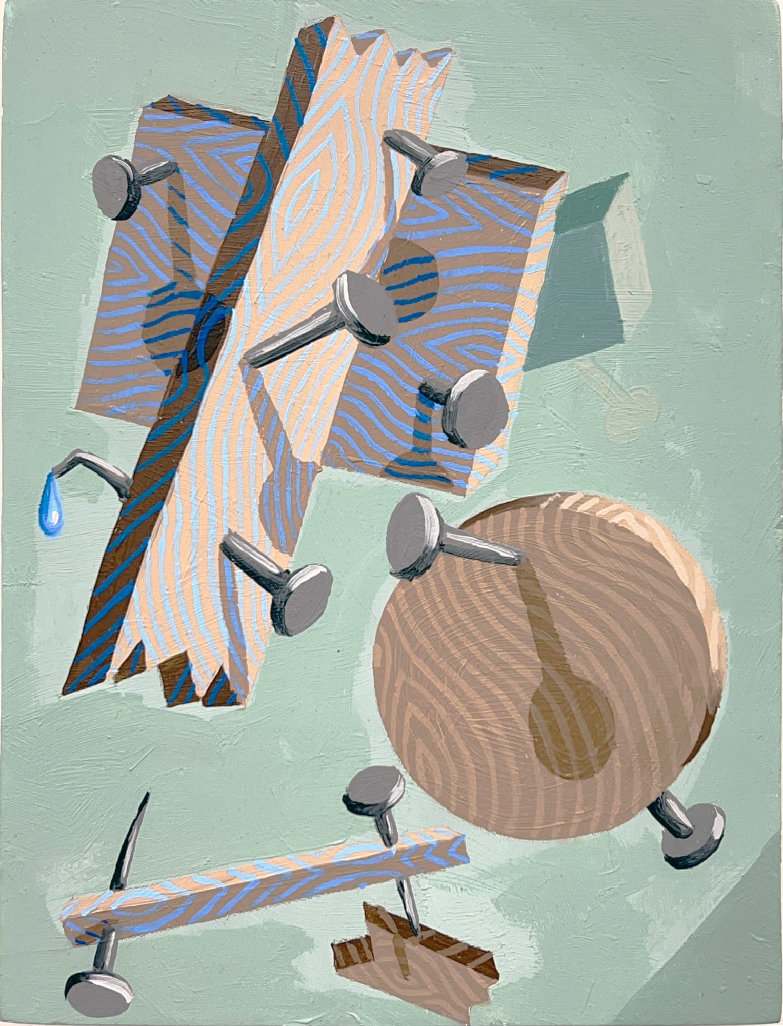 Matthew Couper, Composition with Foundational Elements S-589, 2024