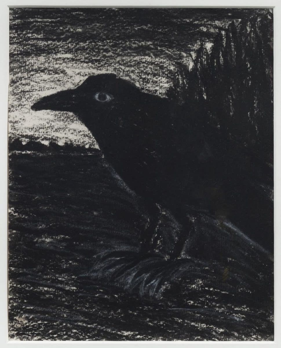 Peter Booth, Untitled (crow)