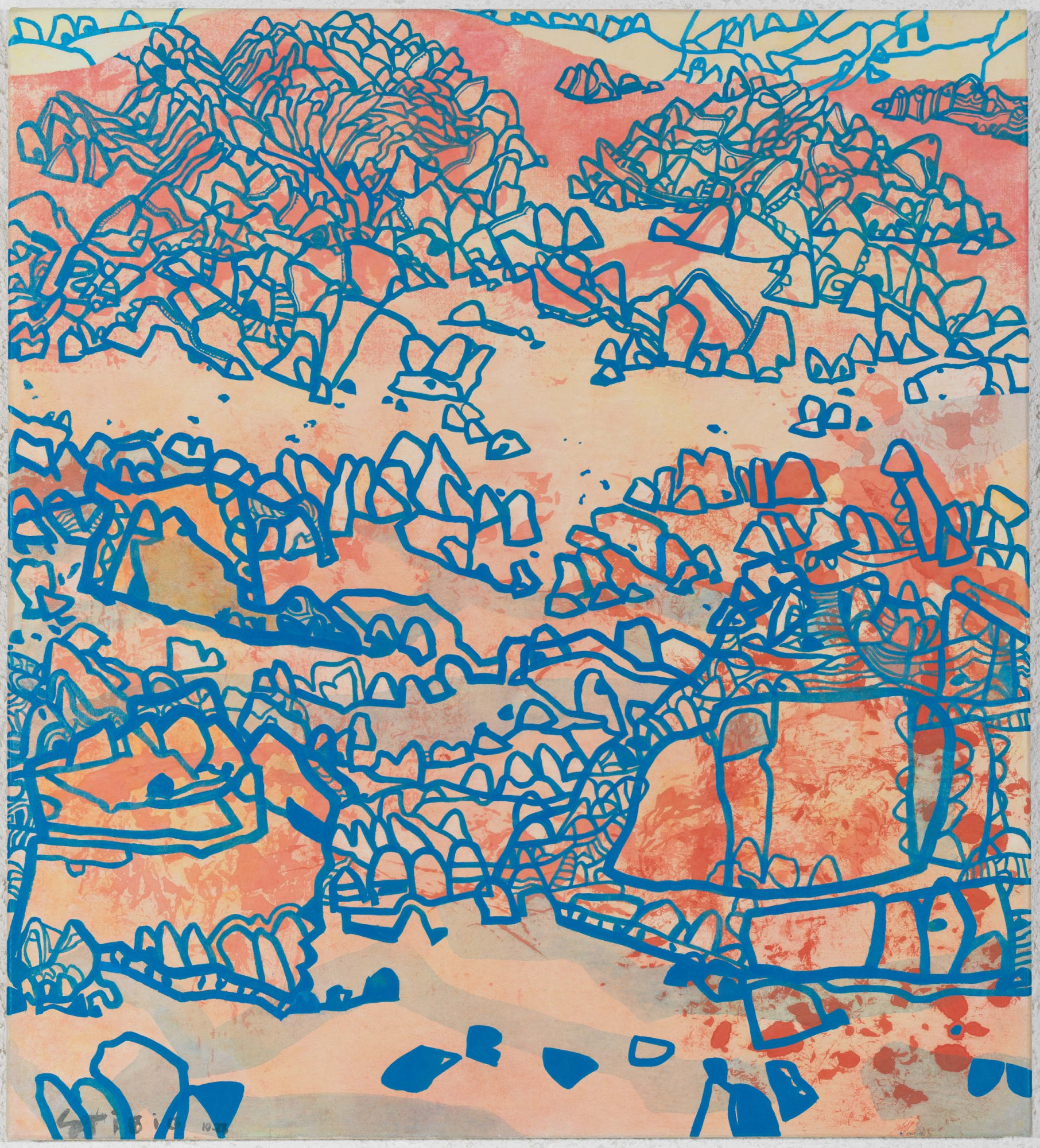 Christophe Stibio, April 6:40pm. Behind Standley Chasm, 2023