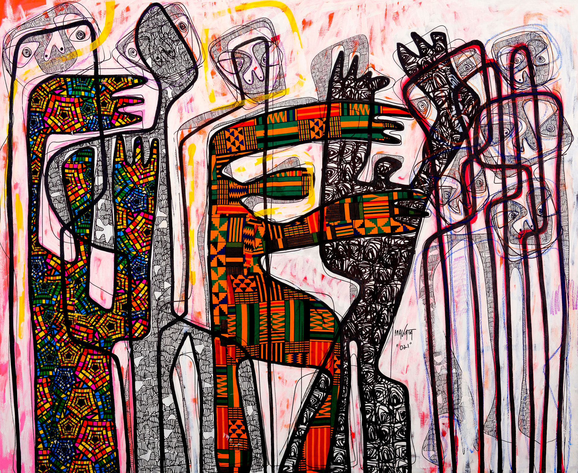 Obinna Makata, The road that leads home, 2021