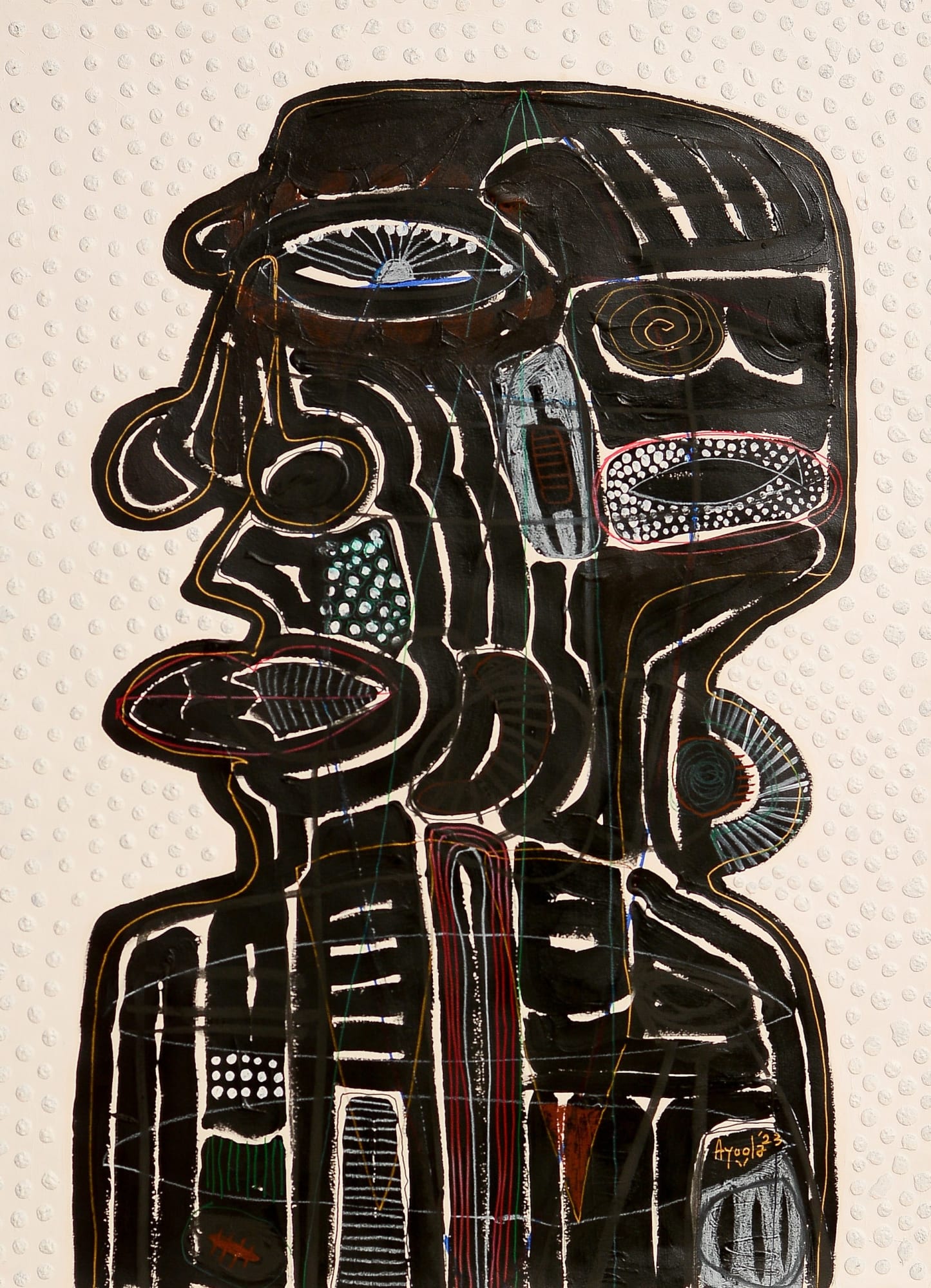 Ayoola Gbolahan, Untitled 3, 2023