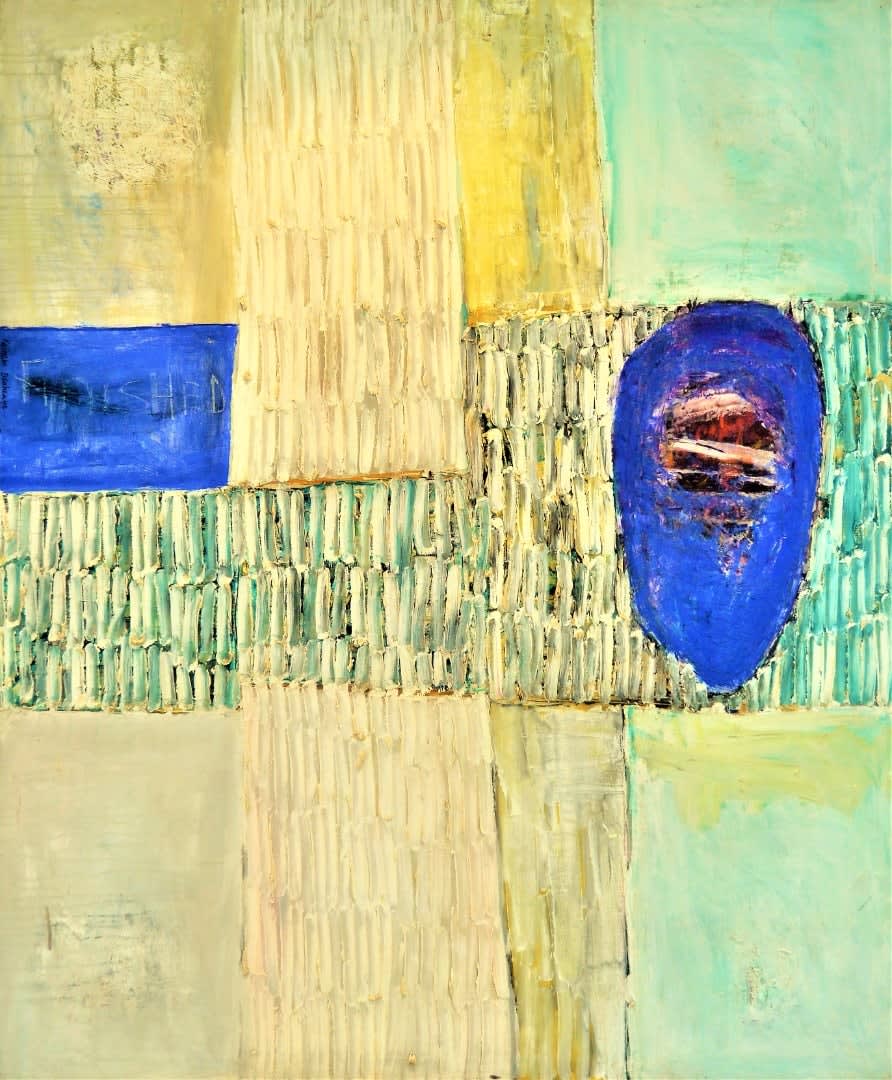 Kainebi Osahenye, Man on a cross, 2001