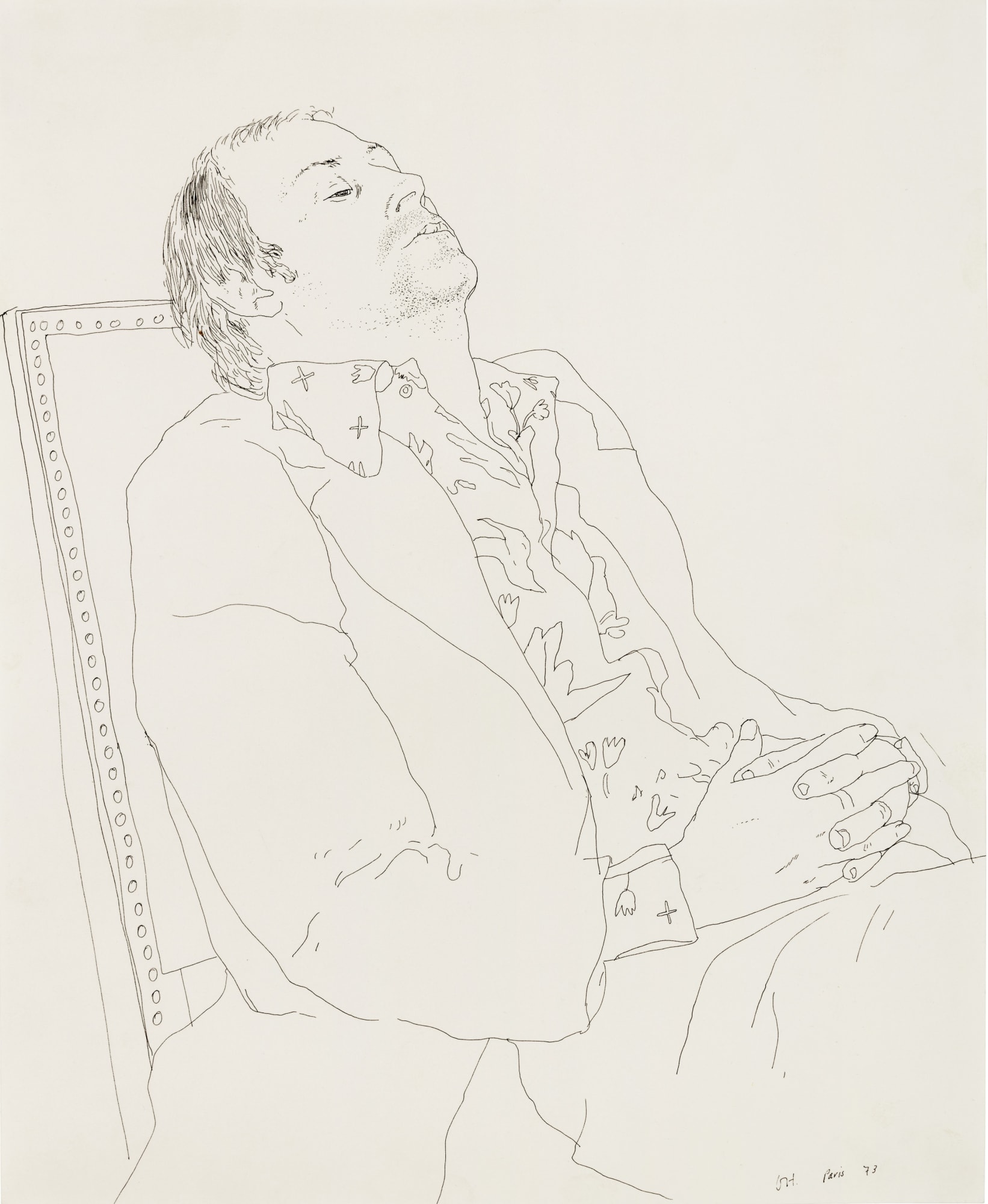 David Hockney, Mo, Paris, 1973