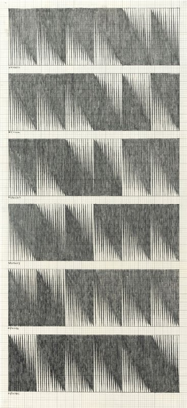 Richard Allen, Study for Systems Painting, 1972
