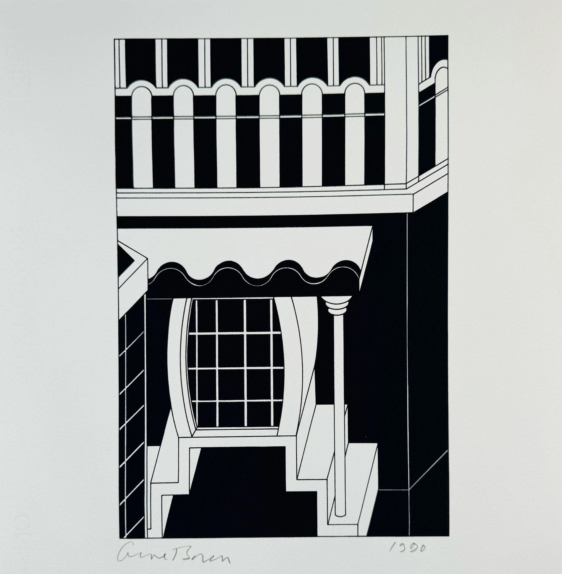 George J. Sowden, Architectural Sketch, 1990