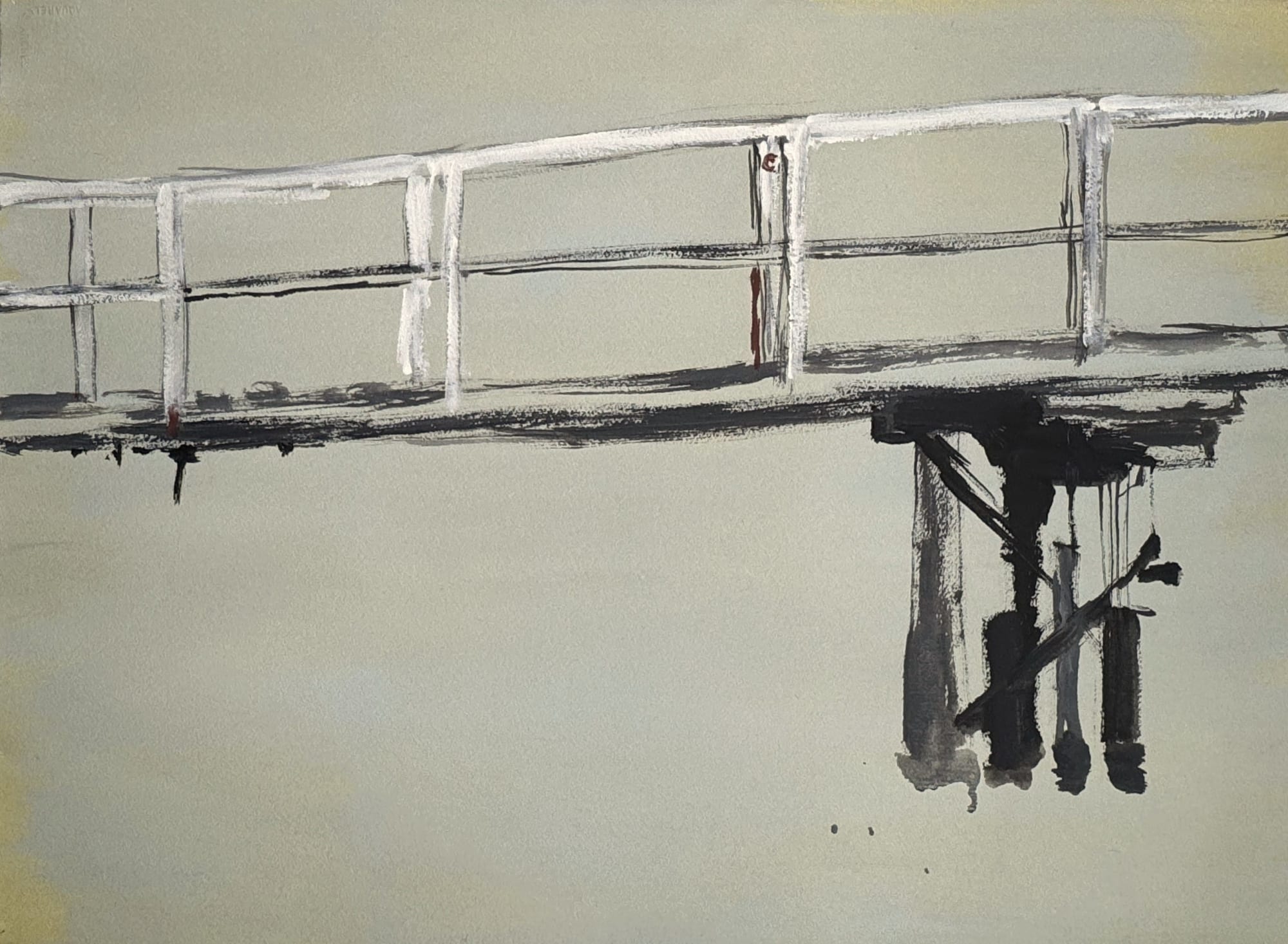 Andrew Sayers, Wooden Bridge, 2010