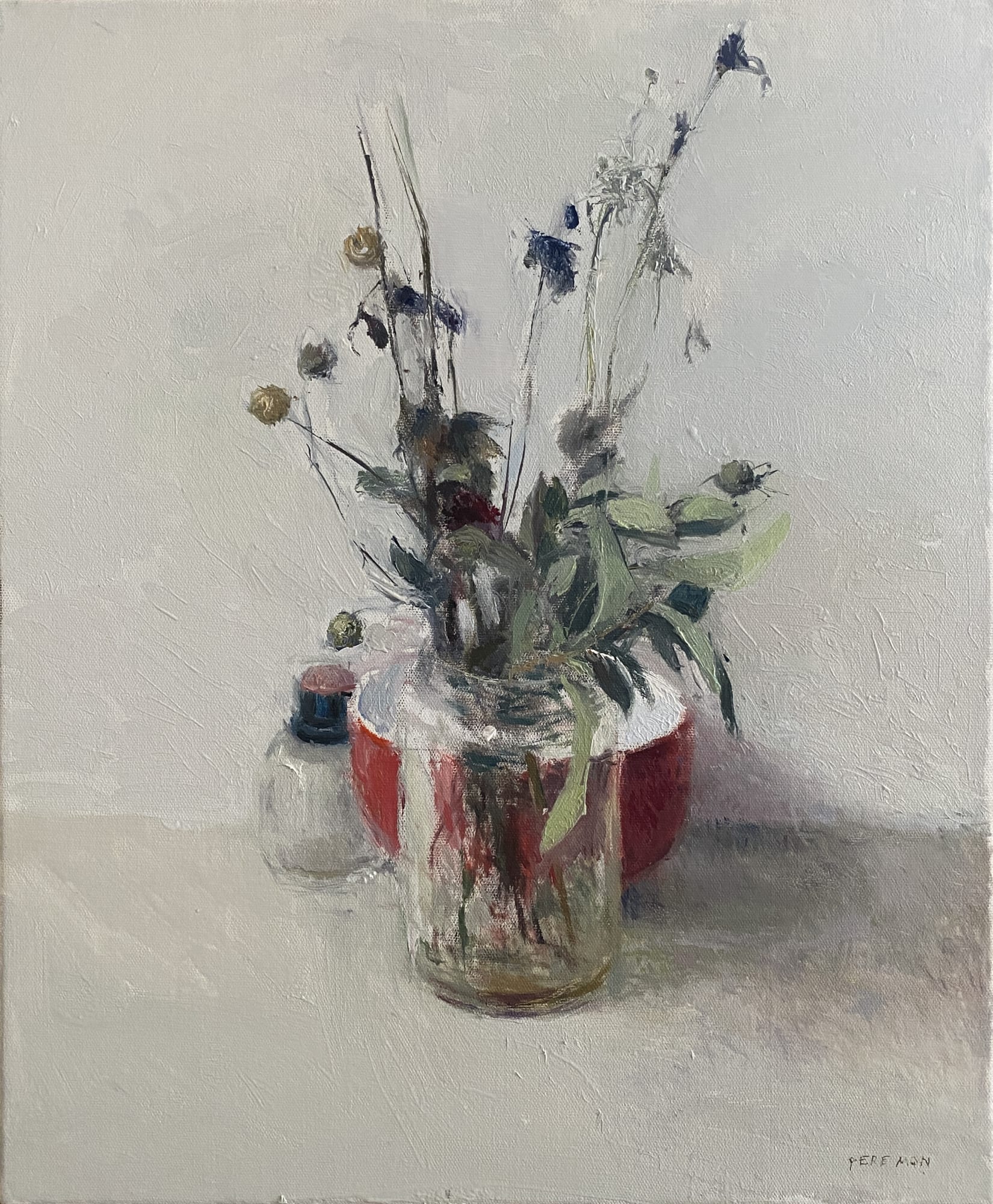 Pere Mon Taillant, Jar with Red, 2021