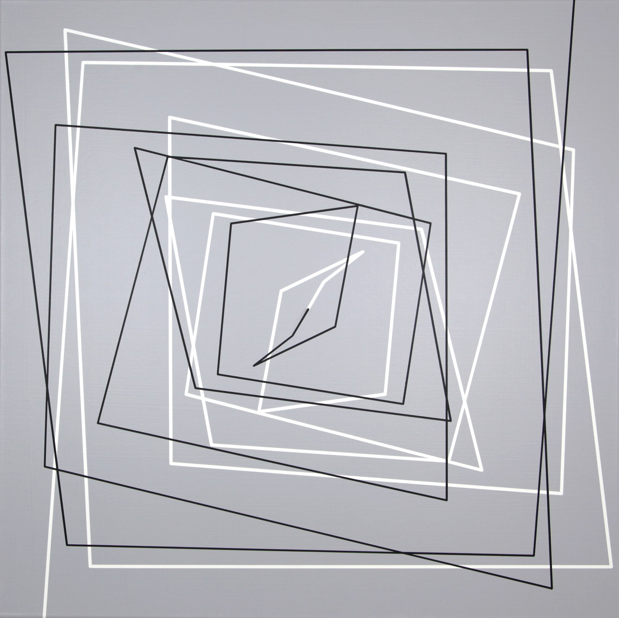 Vera MOLNAR, Double spirale / G1, 2021