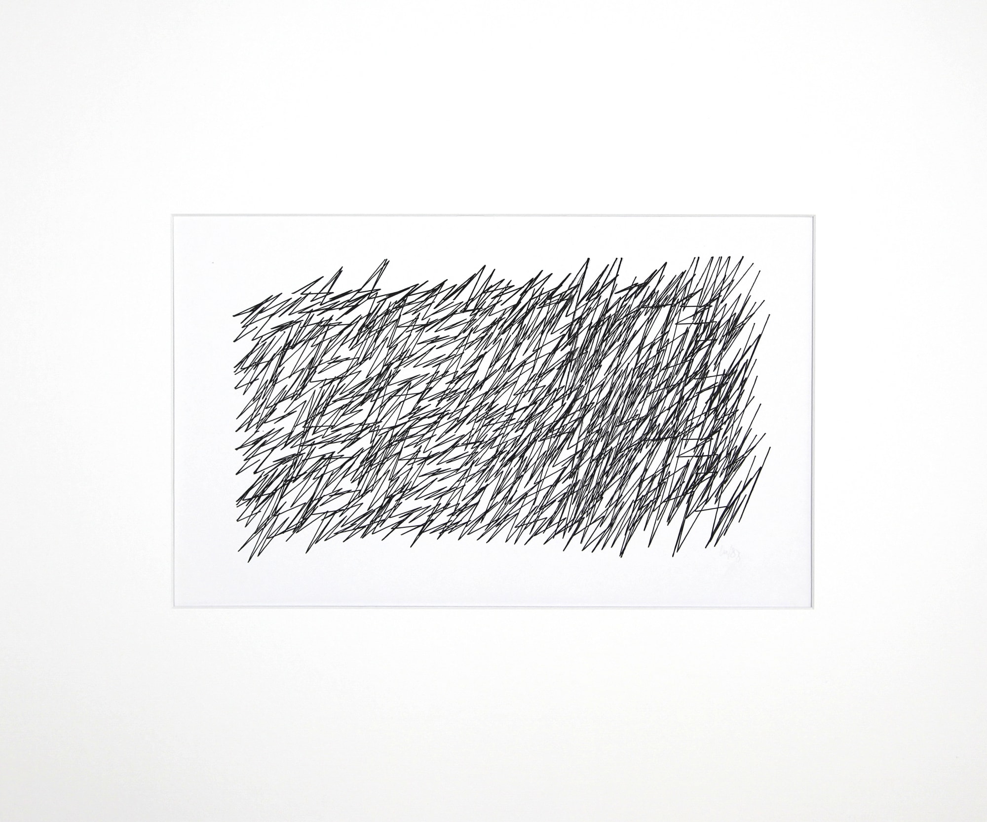 Vera MOLNAR, Du cycle : Lettre de ma mère / G, 1988