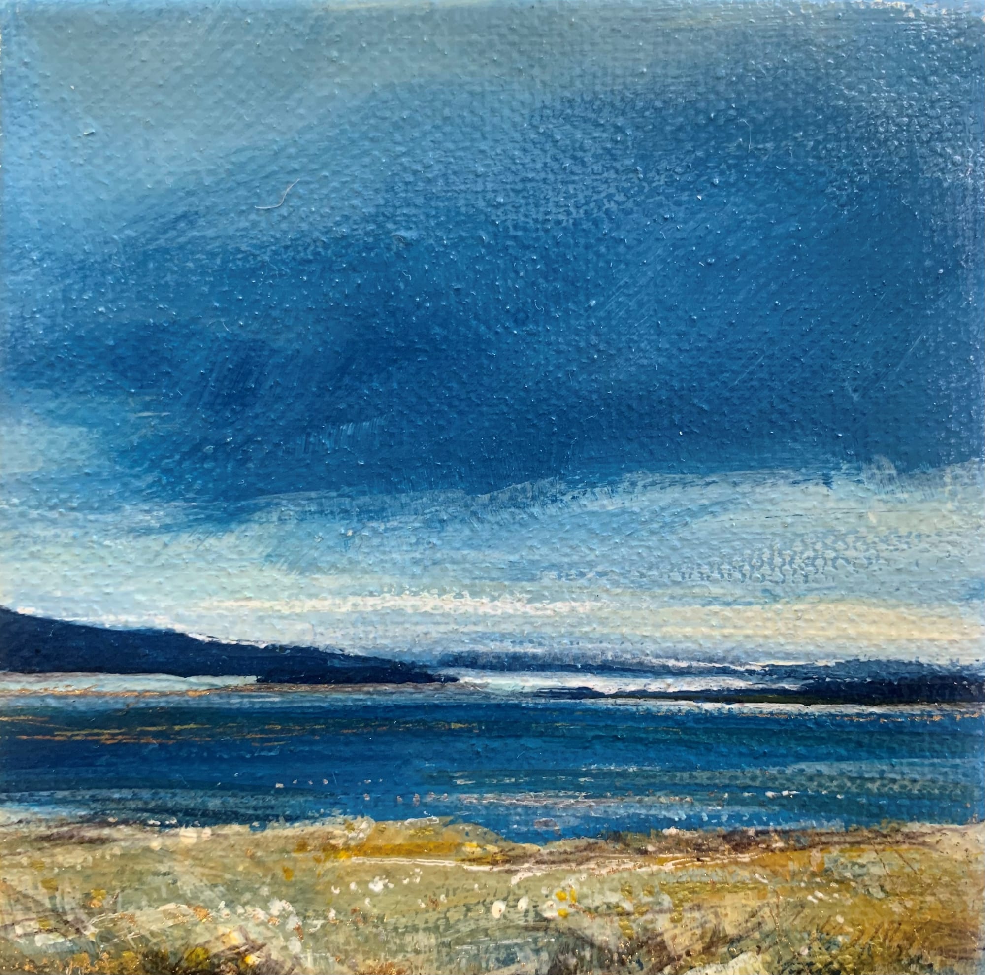 Sarah Carrington, Storm Clouds over Mull