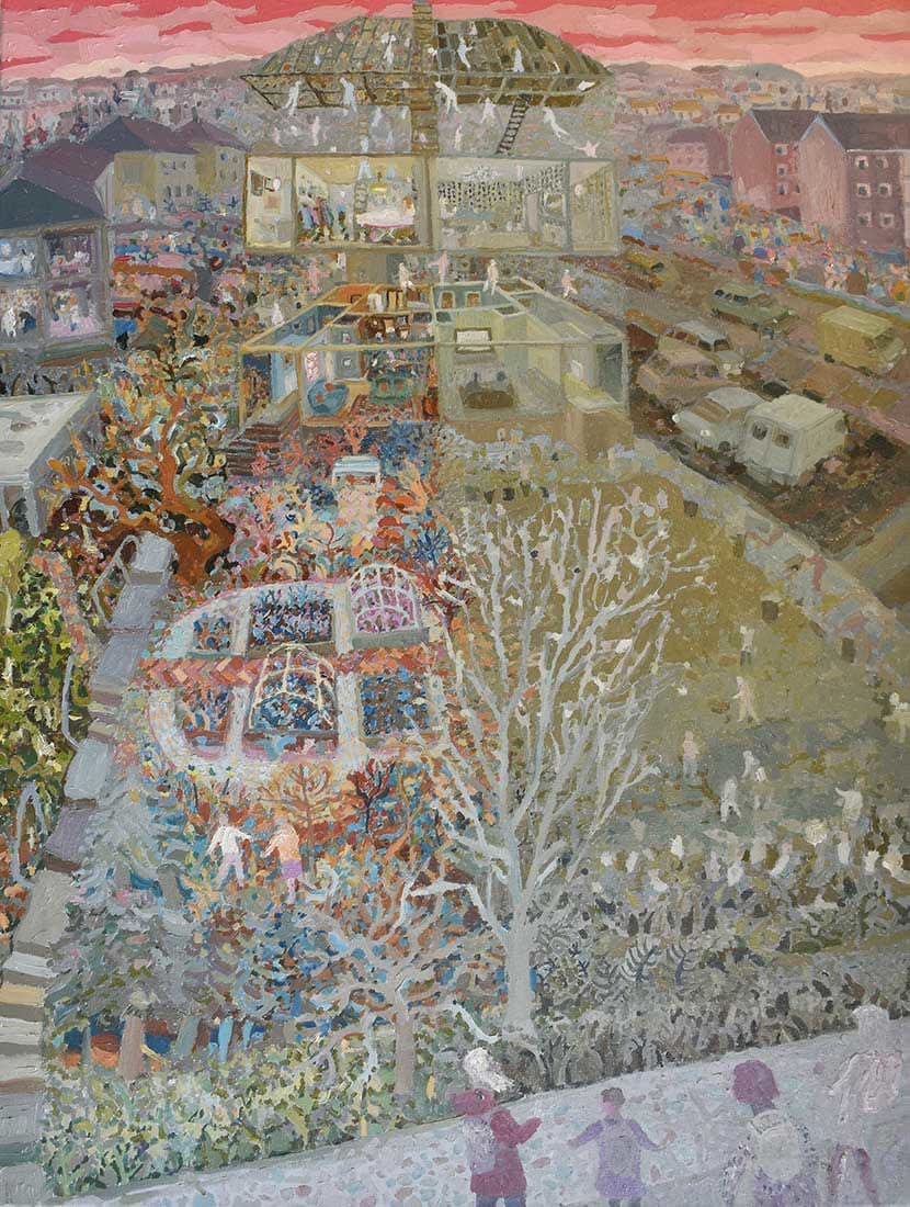 Robbie Bushe RSA, Semidetached (front elevation) , 2024