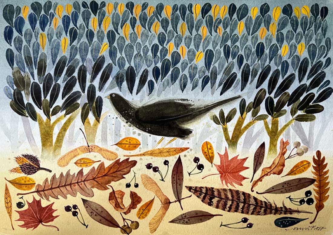 Ann Ross RSW, Under the Hedge