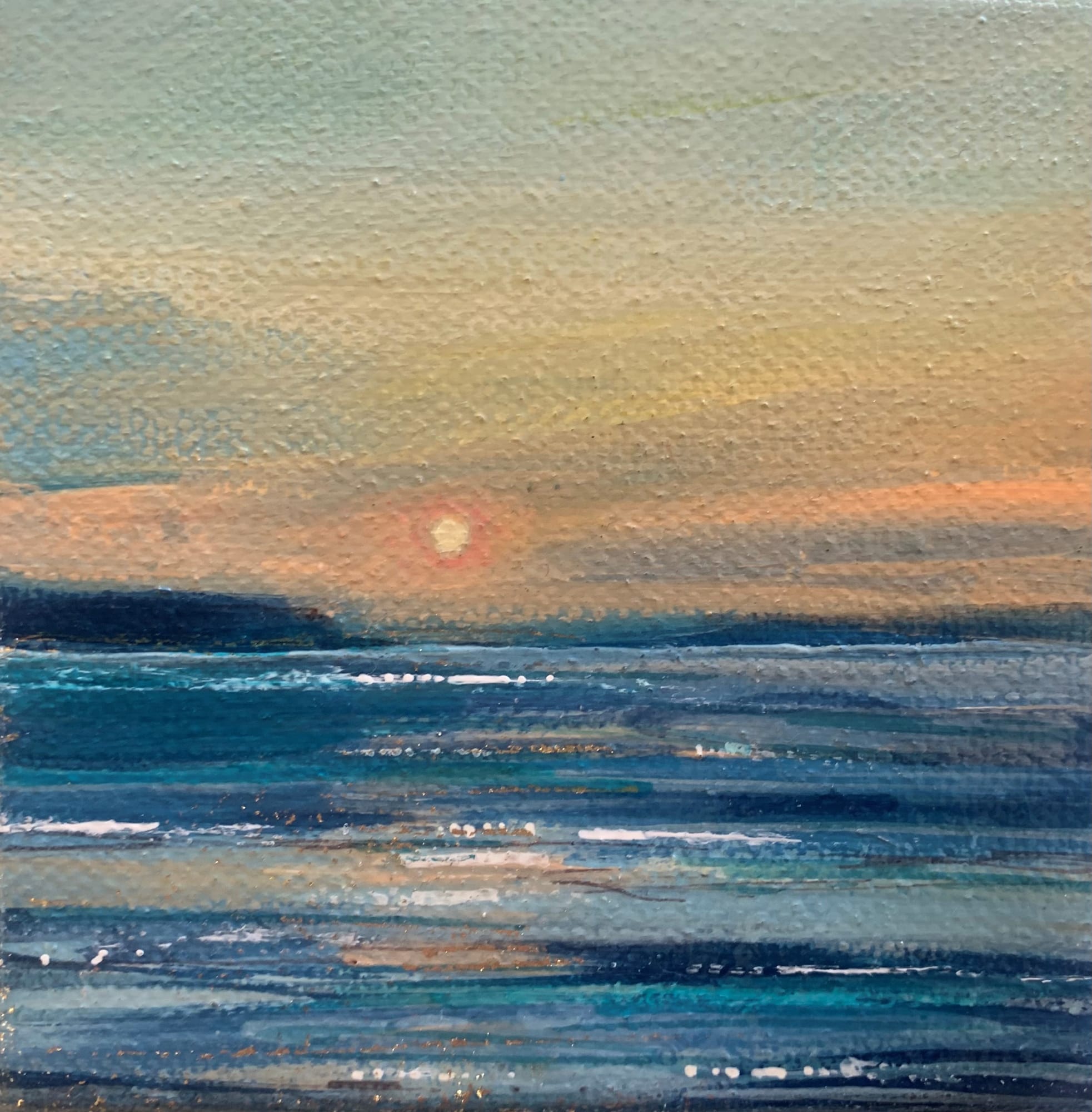 Sarah Carrington, Fading Light over The Sea
