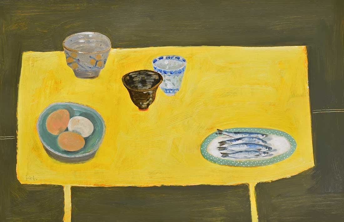 Fiona MacRae, Yellow Table Top