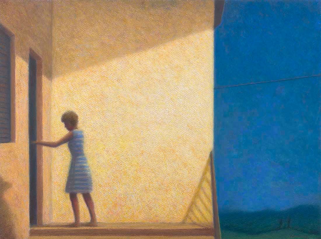 Philip Archer OBE, Helen at Jos Place, Le Marchen