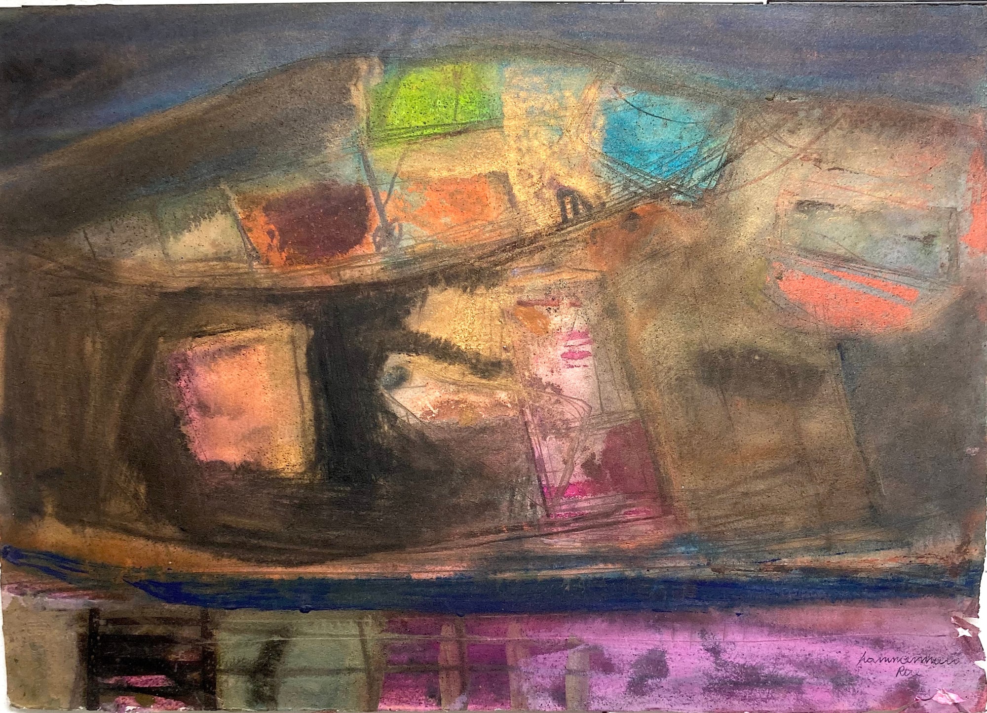 Barbara Rae CBE RA, Lammermoor Hillside