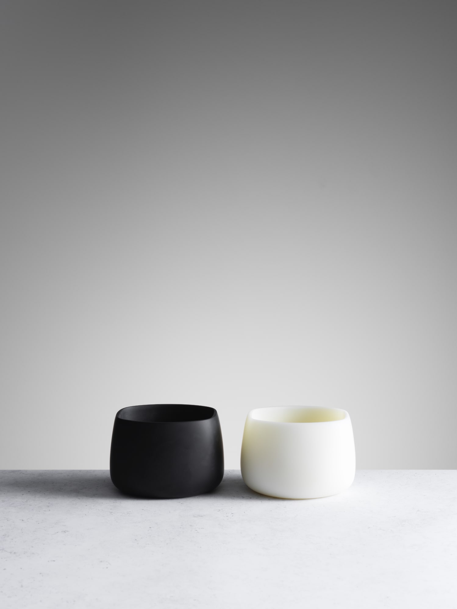 Andrea Walsh, Pair of Contained Boxes (Soft Oval), 2019