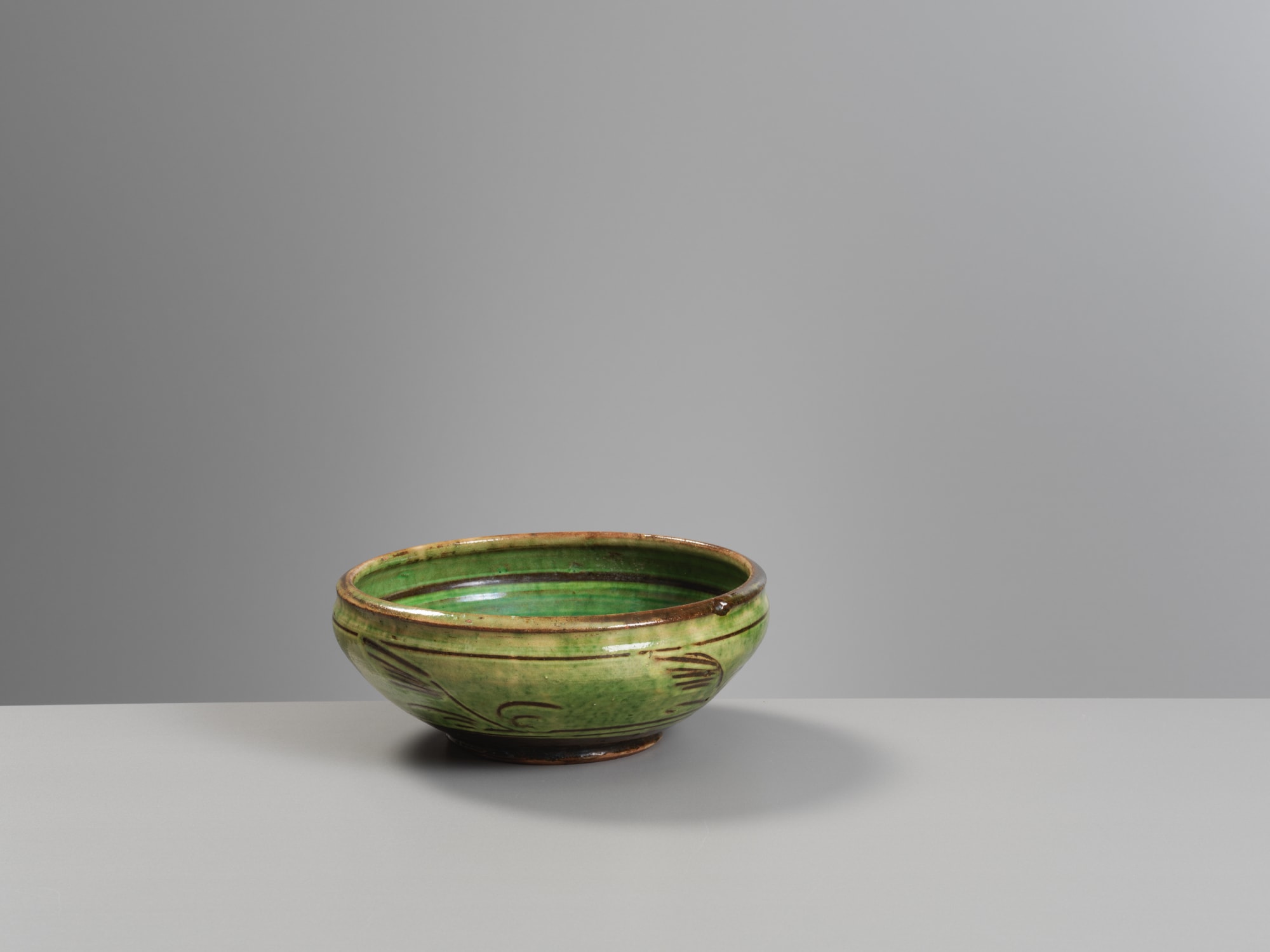 Michael Cardew, Bowl (losses to glaze)