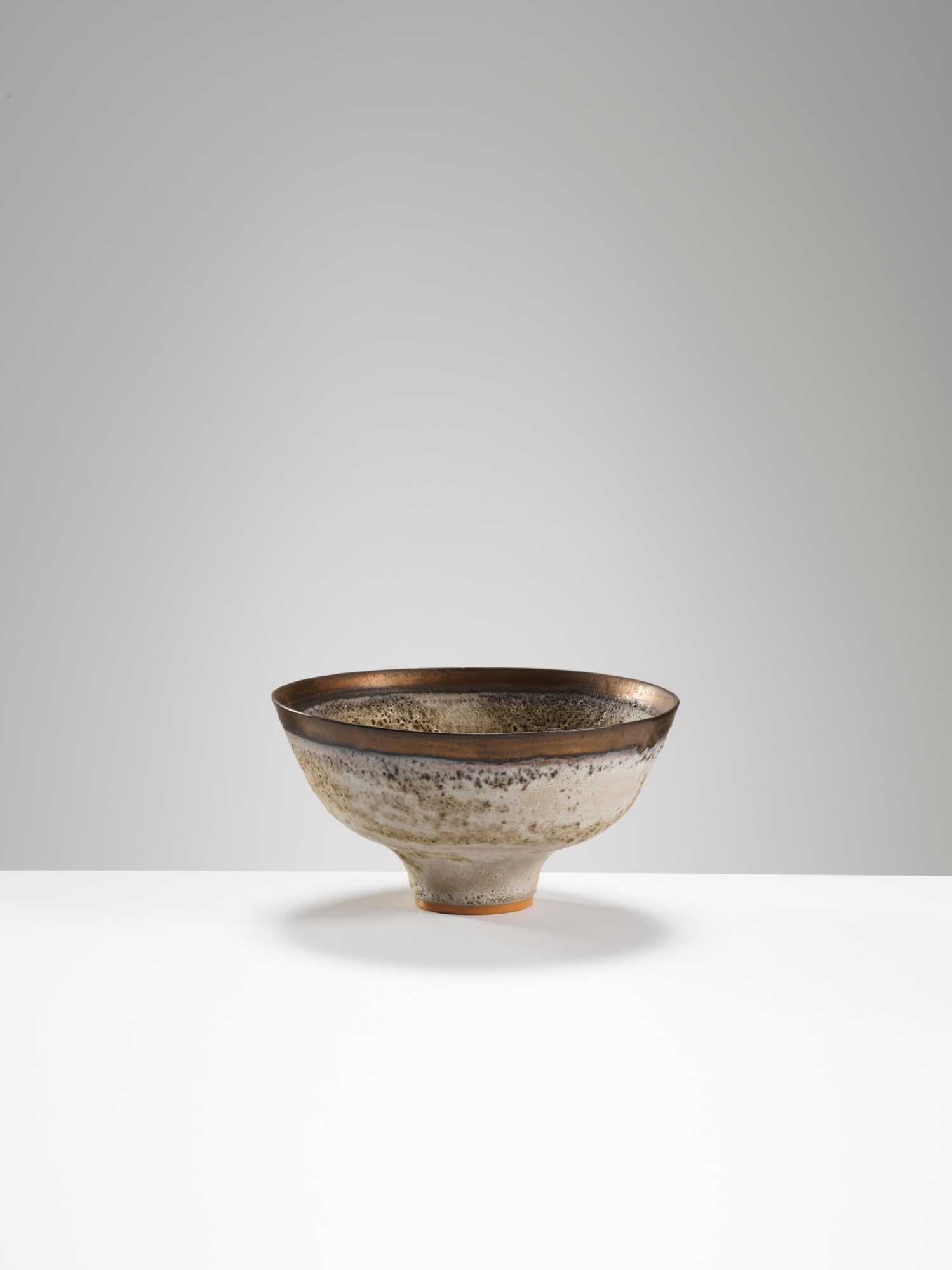Lucie Rie, Footed Bowl, c 1986