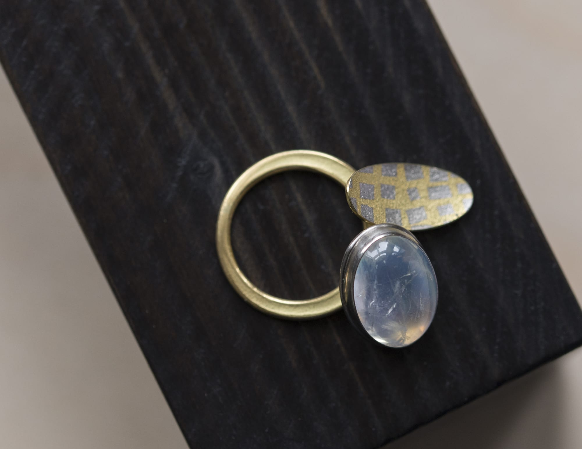 Jacqueline Mina, Moonstone Ring