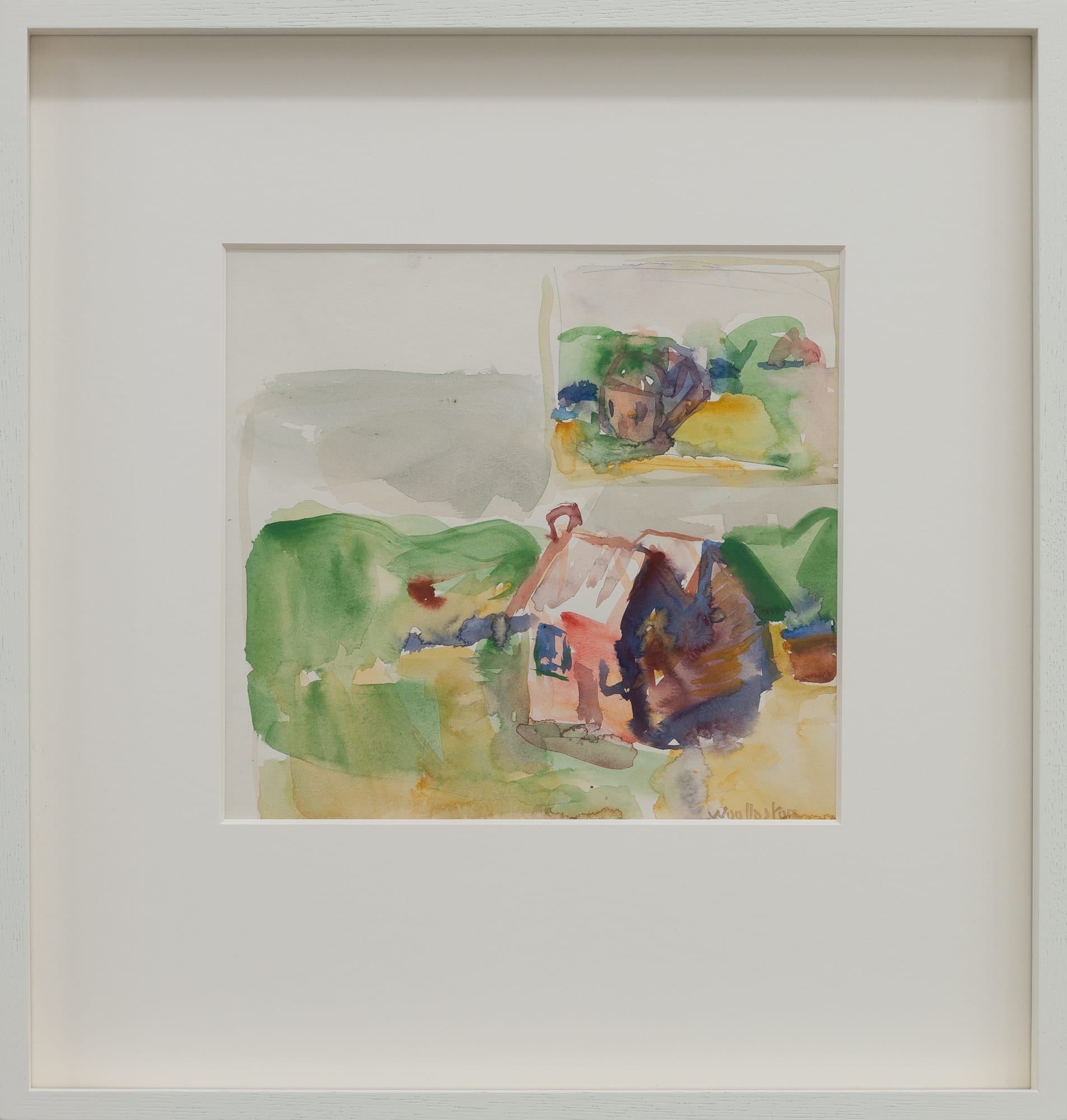 Mountford Tosswill Woollaston, Deserted House, Banks Peninsula, 1963
