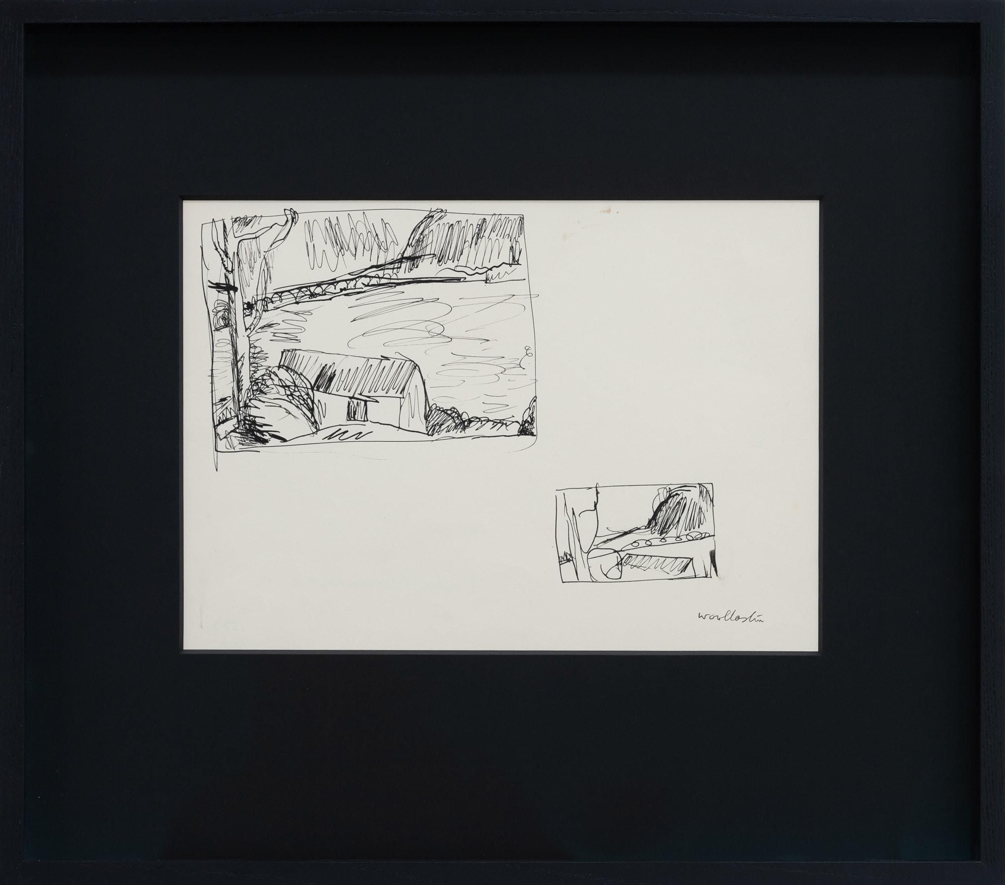 Mountford Tosswill Woollaston, Moana (Lake Brunner) II, 1967