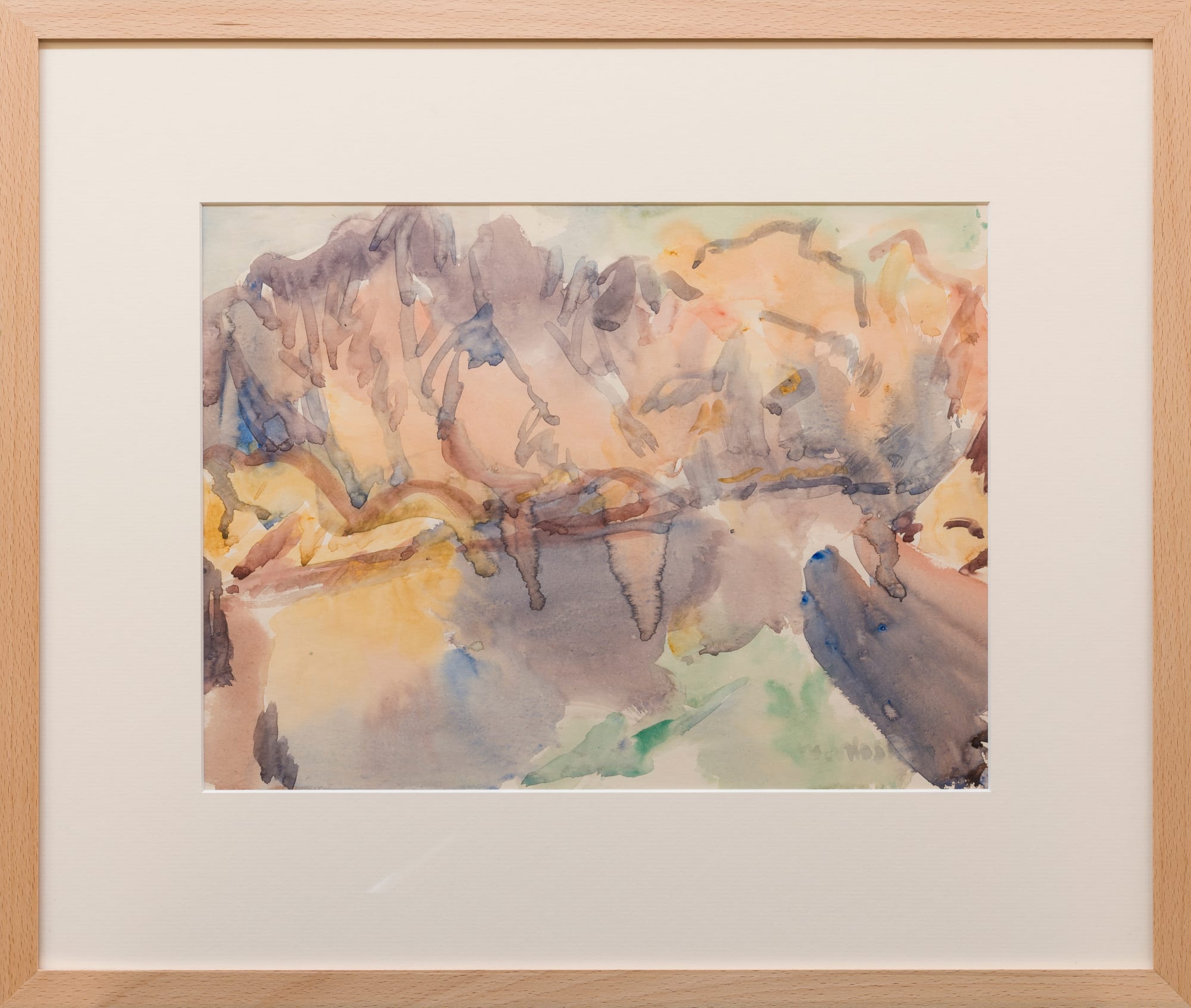Toss Woollaston, The Remarkables Across the Lake, 1973