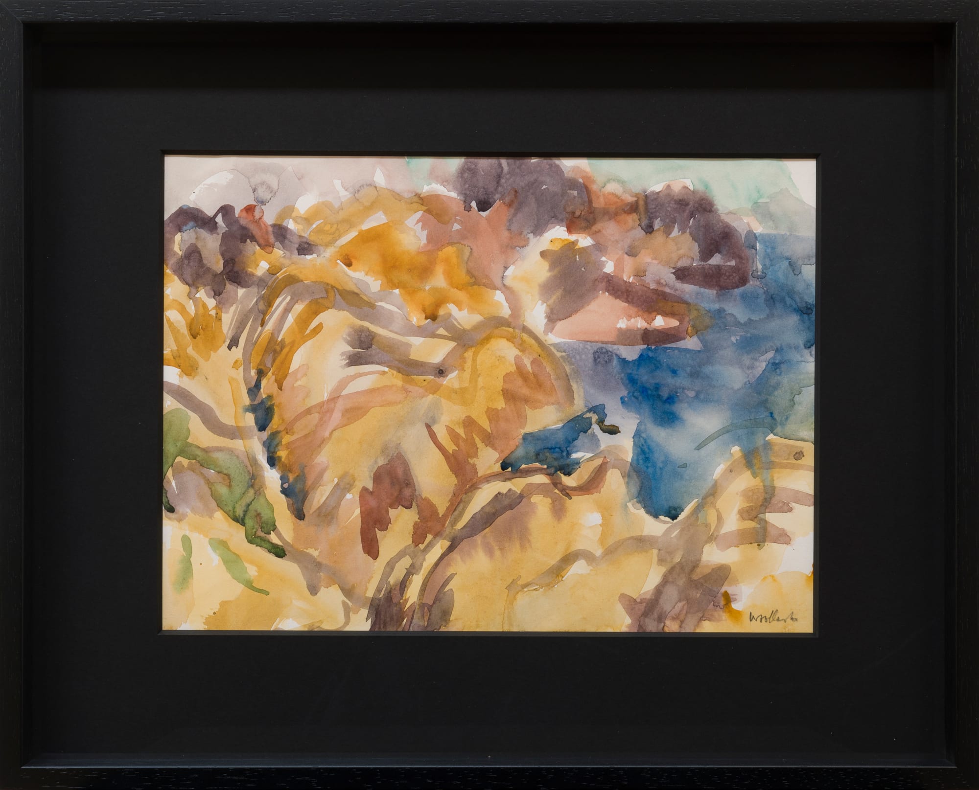 Toss Woollaston, Makara Coast, 1974