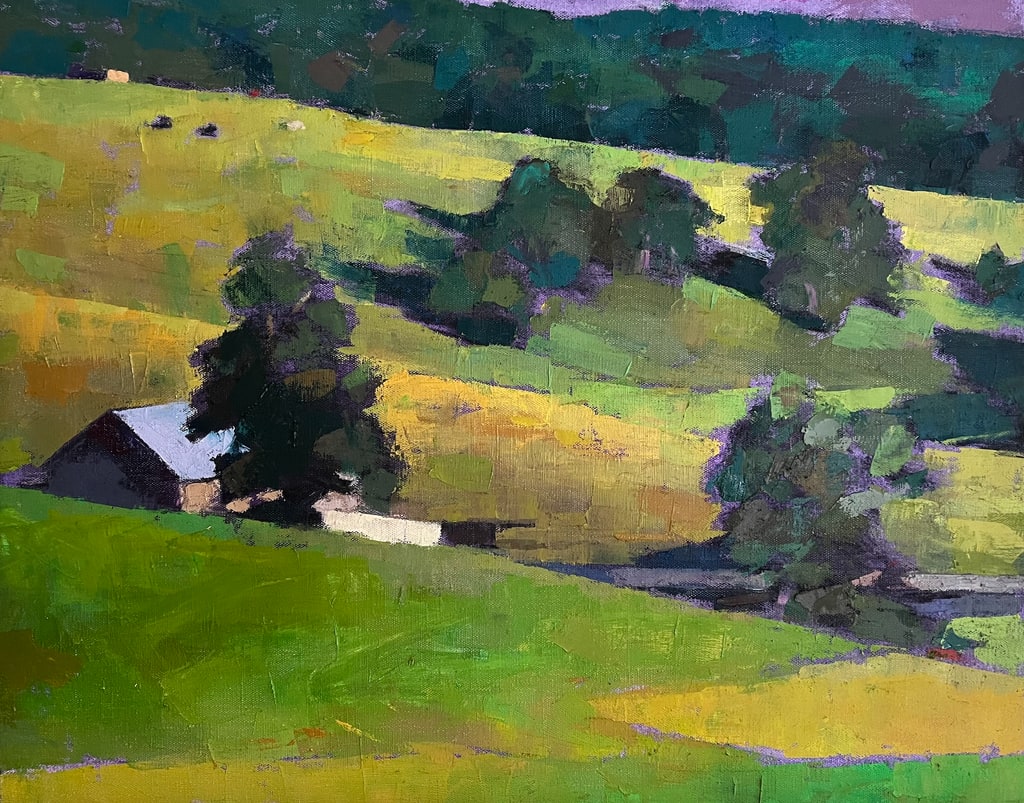 Larry Horowitz, Symphony in Greens, 2023