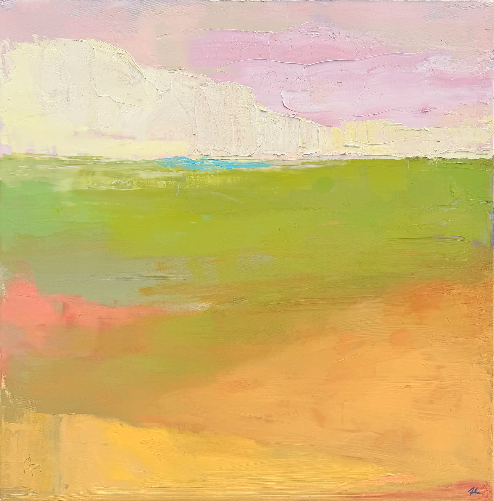 Andrew Faulkner, Lemon Puff Fog, 2024