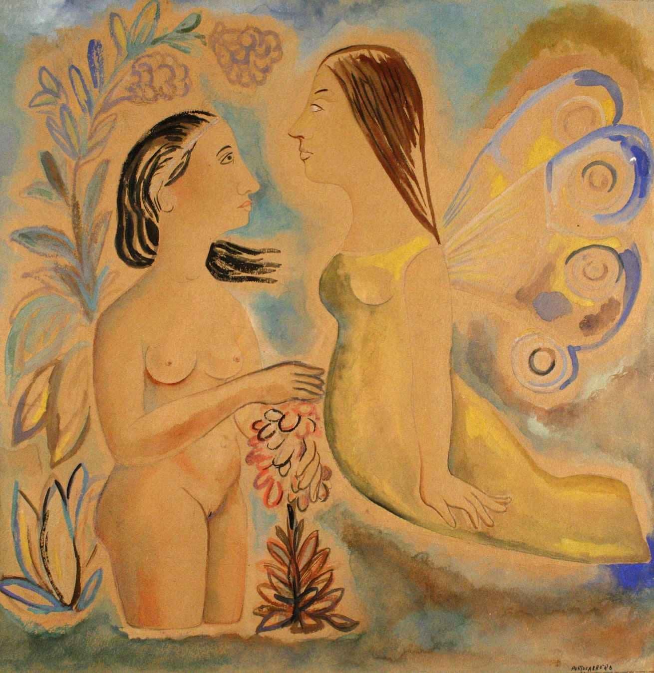 Rene Portocarrero, Serie "Mariposas", 1941