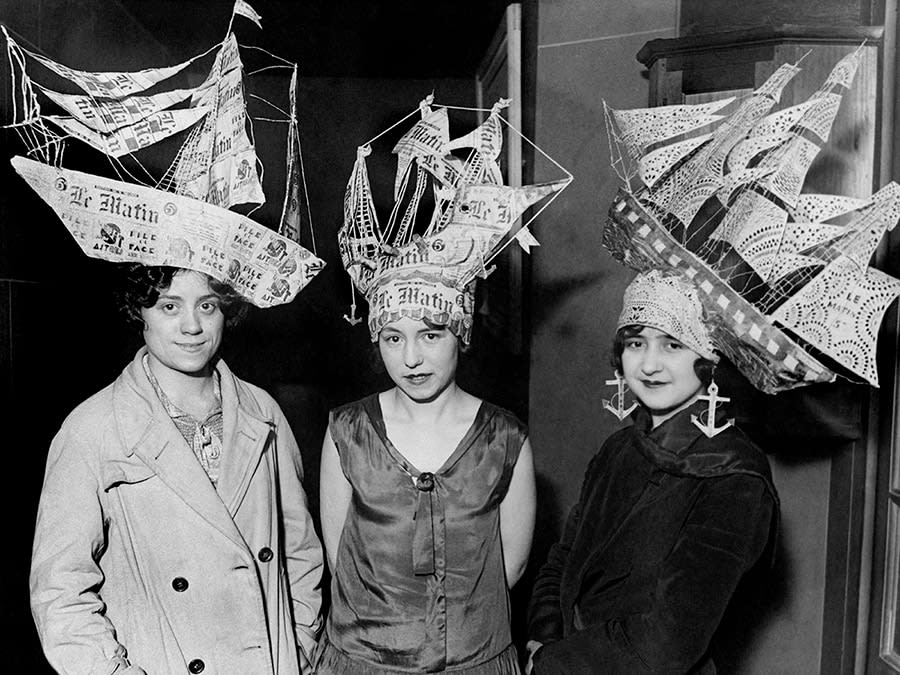 Albert Harlingue, Catherinettes day (single women's day). , Circa 1925